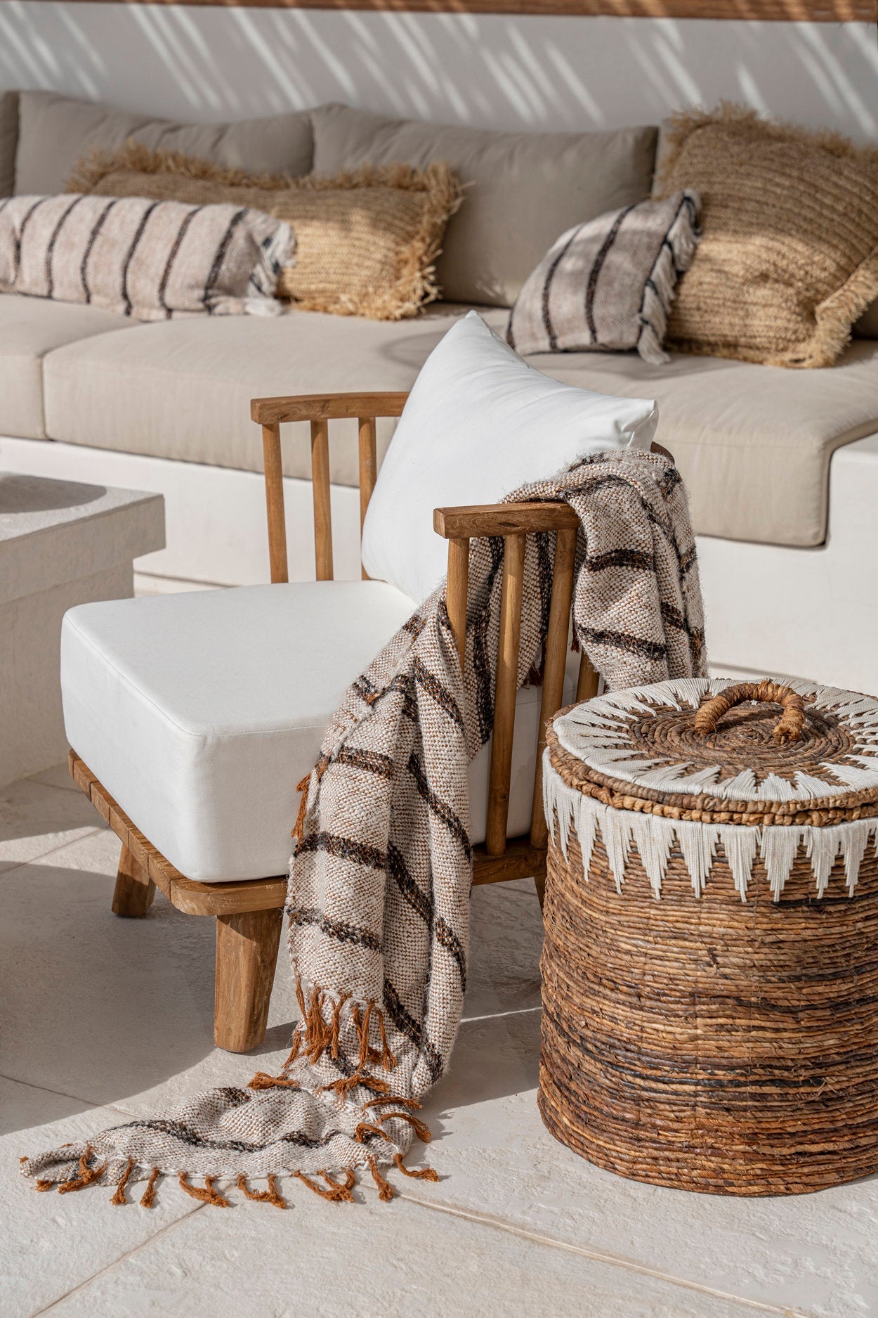 De s'il vous Plaid - Bohemien Wit