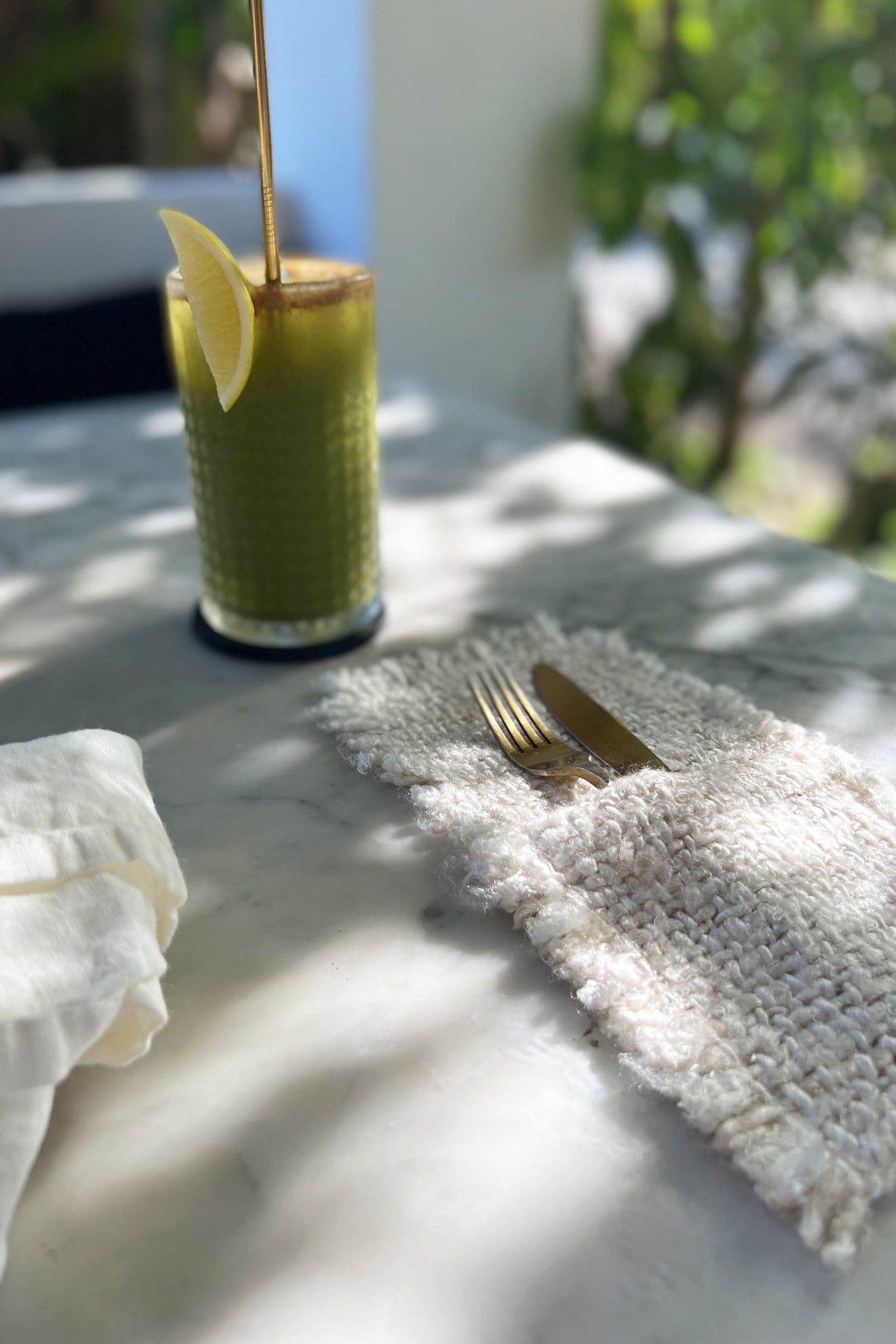 De Oh My Gee bestekhouder - crème