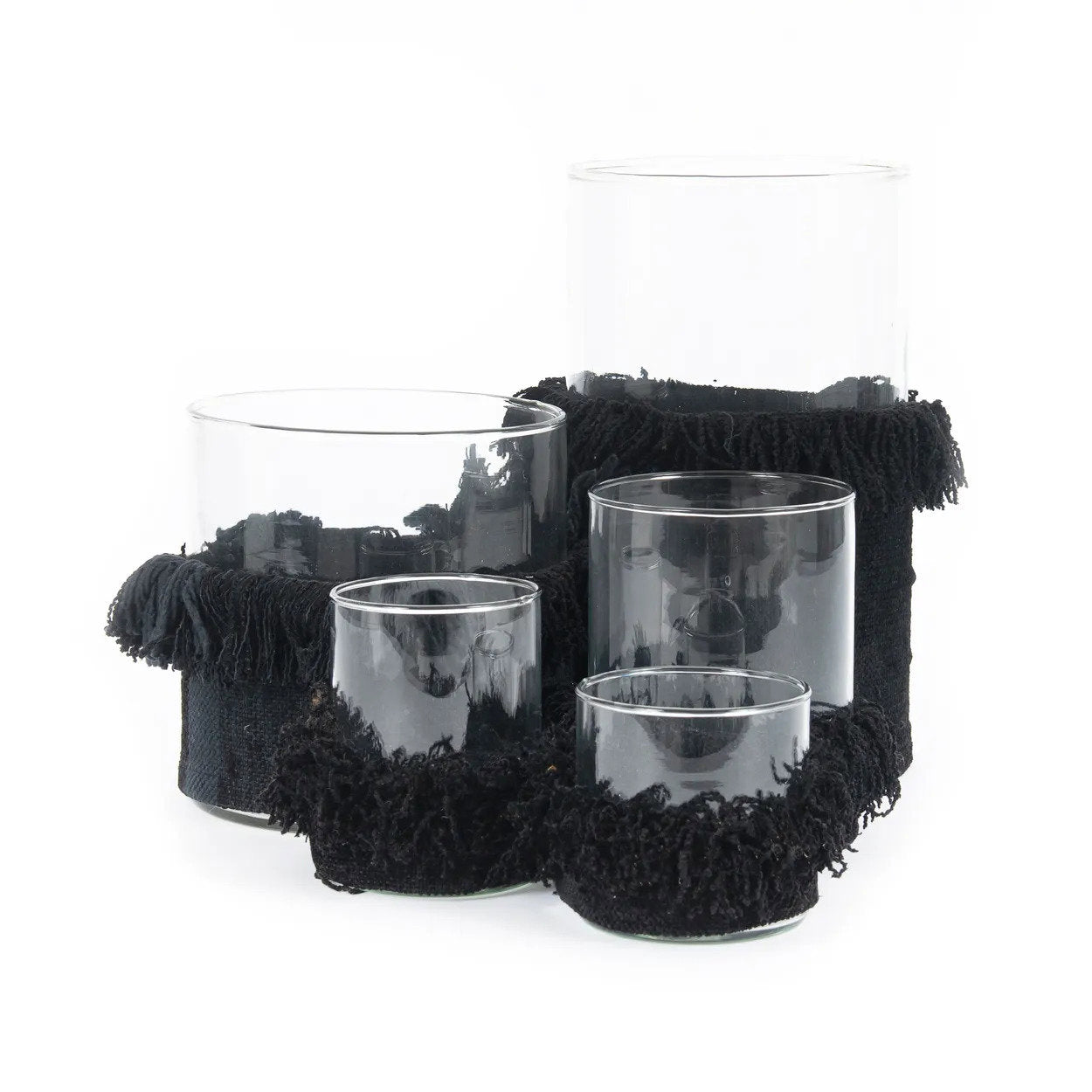 De Oh My Gee Kandelaar - Zwart Fluweel - S
