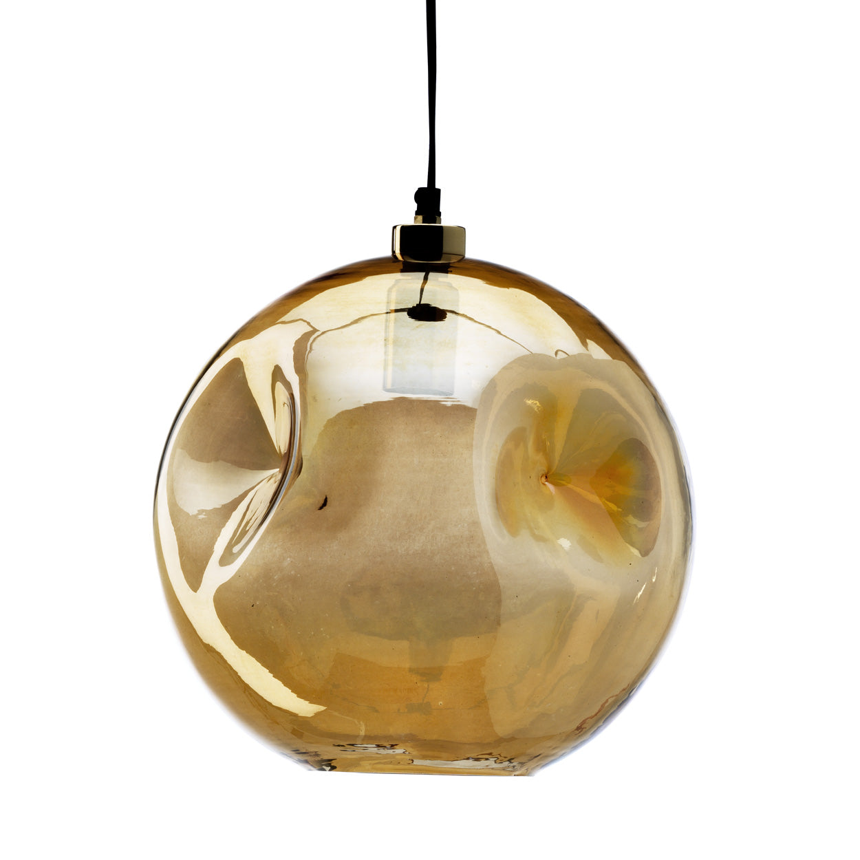 De Bubbella-hanger - lichtgoud