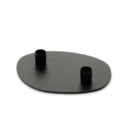 De Glowpad Kaarsenhouder - Zwart - M