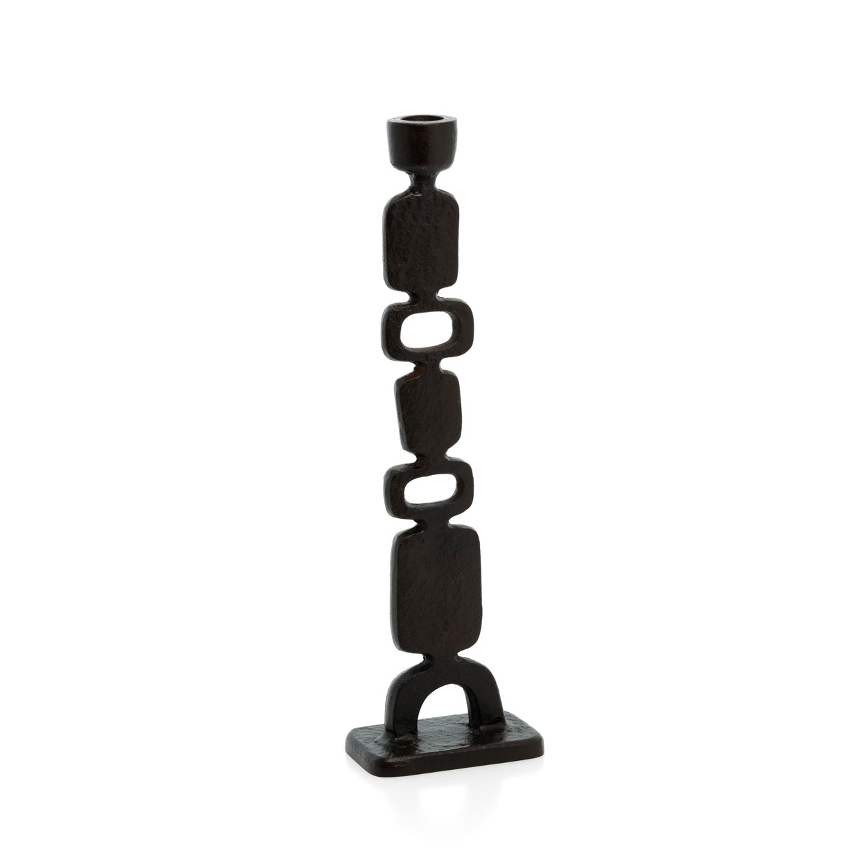 De Totemo kaarsenhouder - Zwart - L