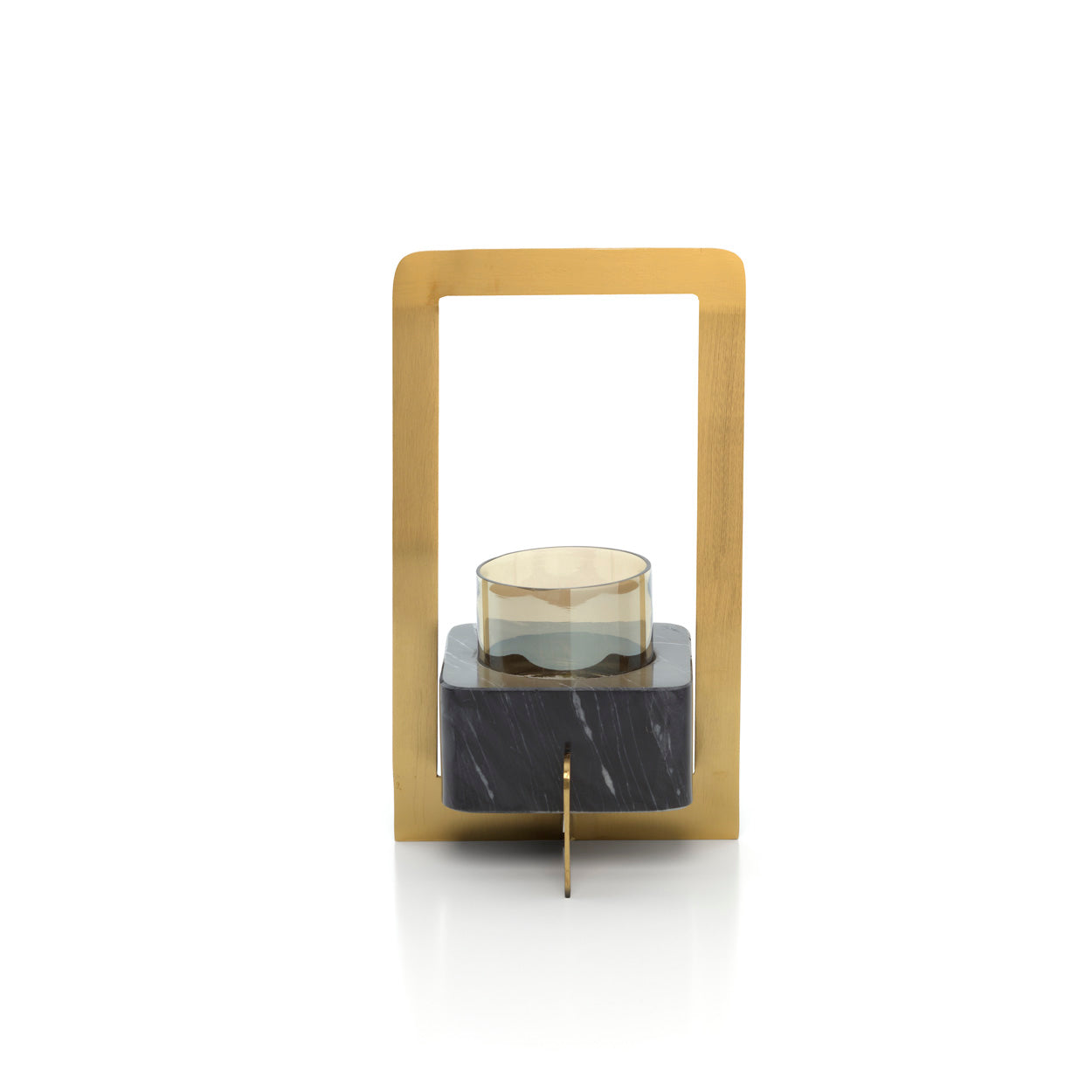 De Marbre d’Or kandelaar - goud-zwart - M