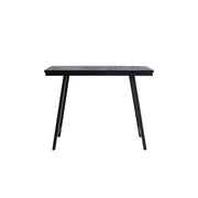 De Visgraat Hoge Tafel - Zwart - 140 cm