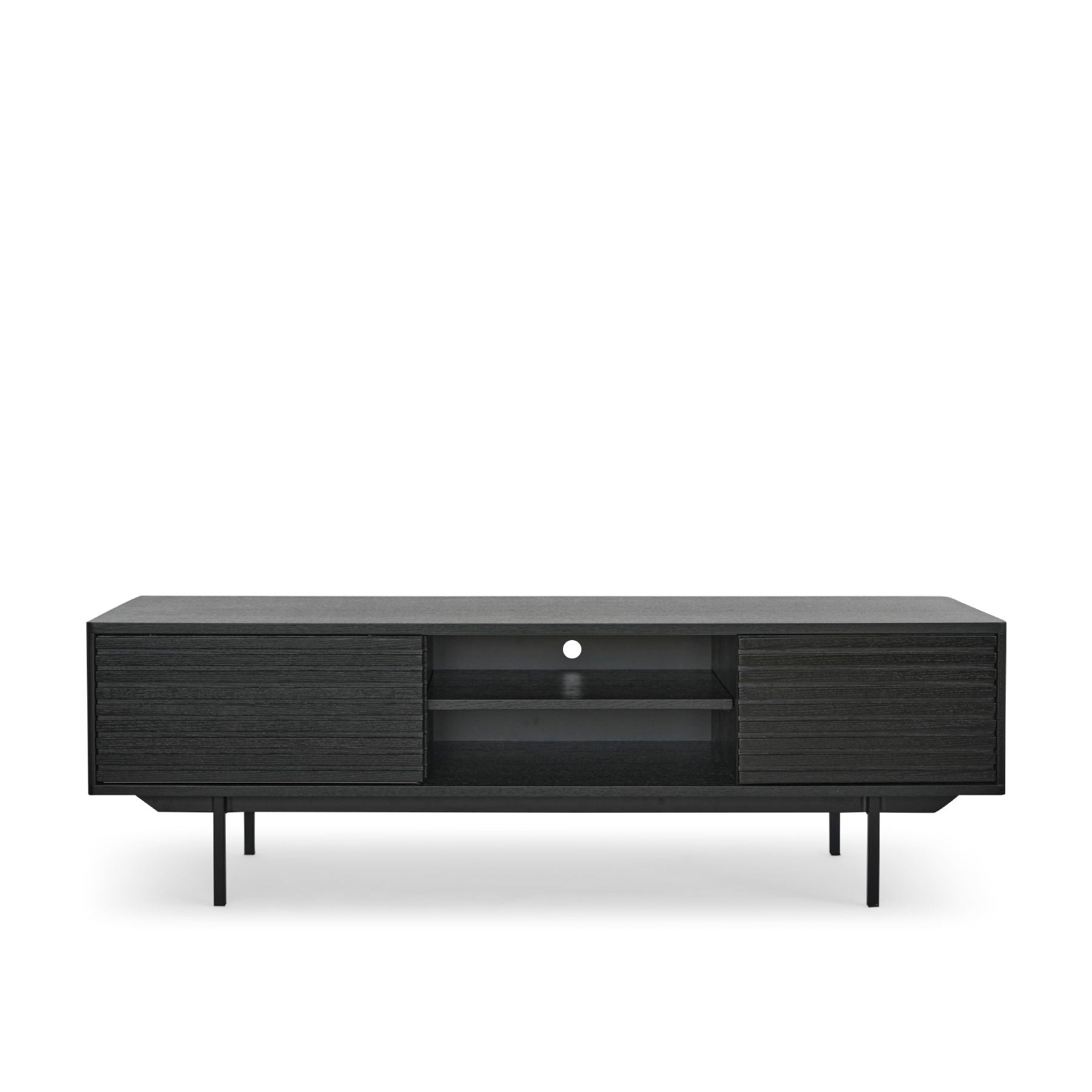 Sense tv-meubel - zwart eiken
