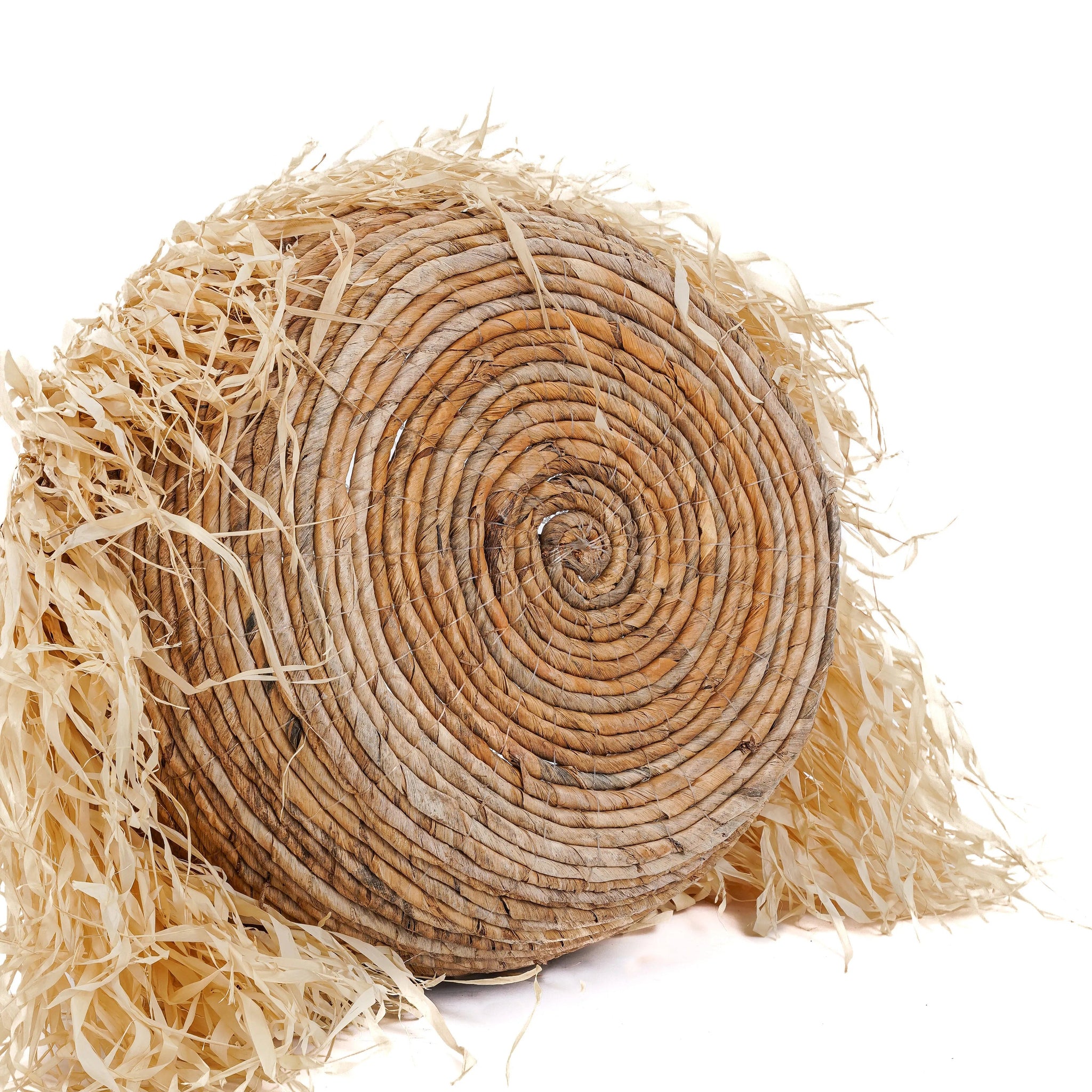 De raffia mand - L
