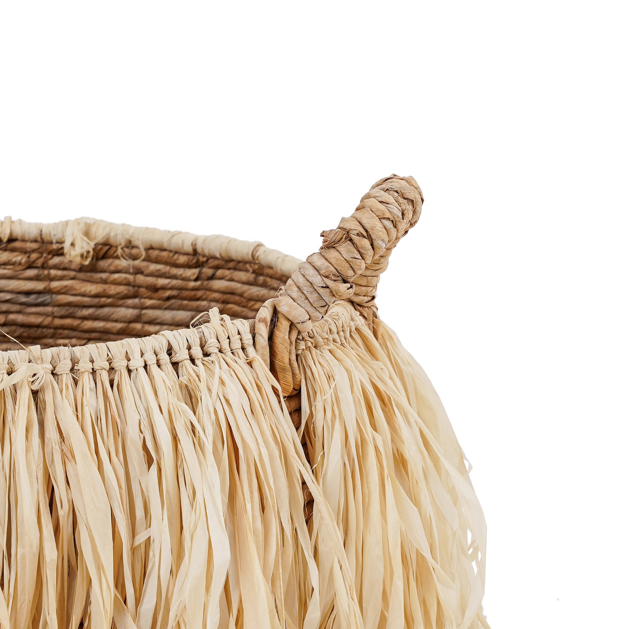 De raffia mand - L