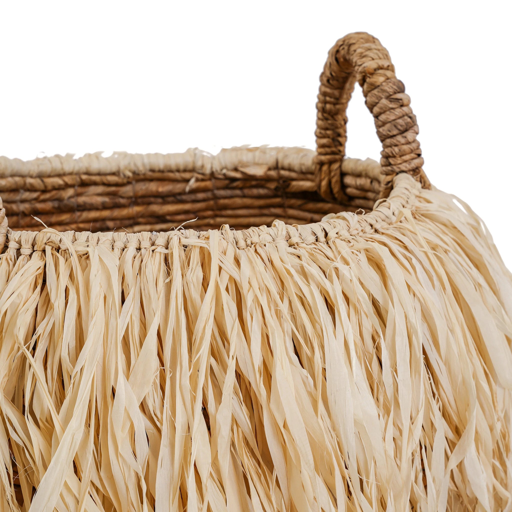 De raffia mand - M