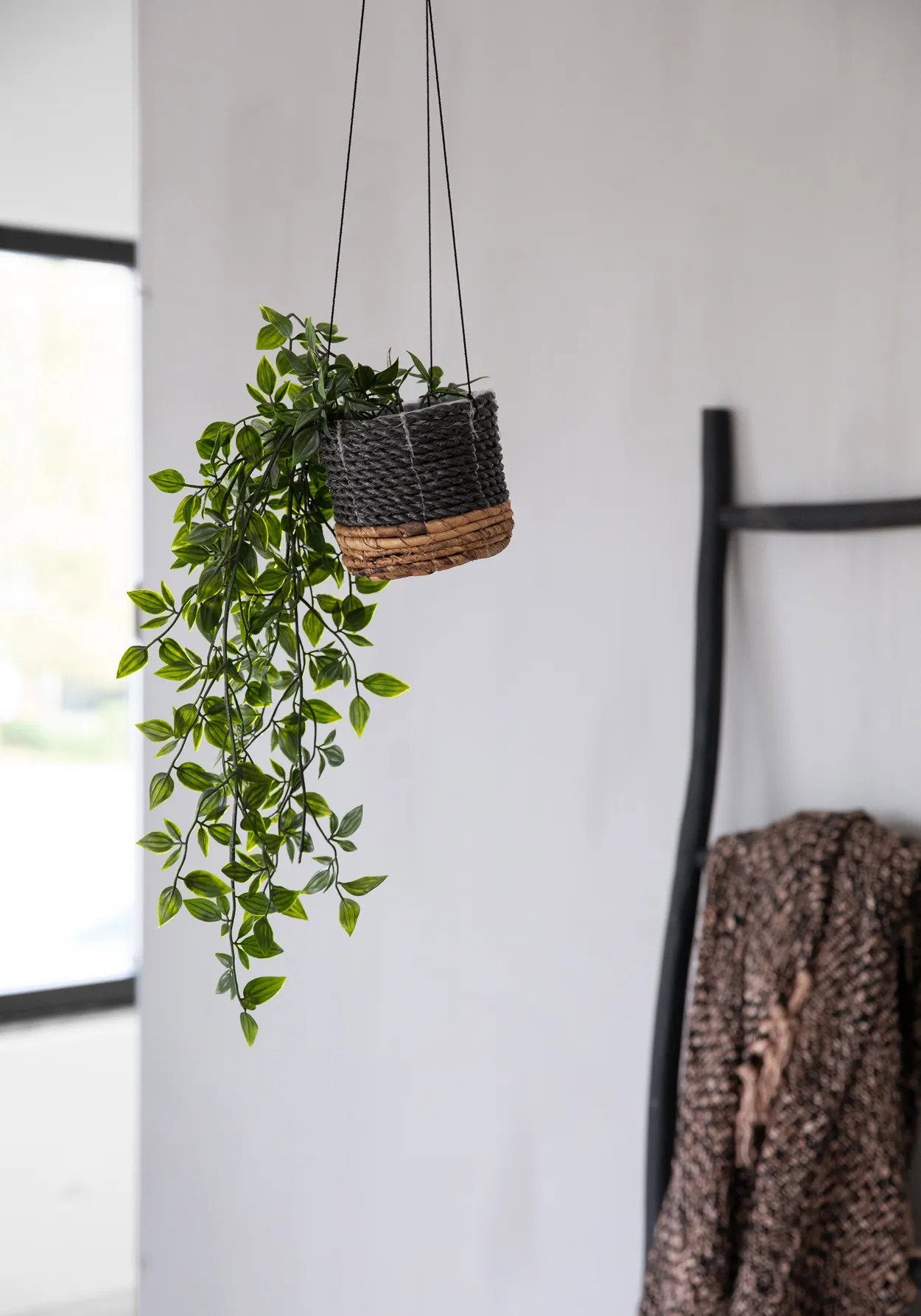 Hanger voor bananenplant - natuurlijk zwart - S