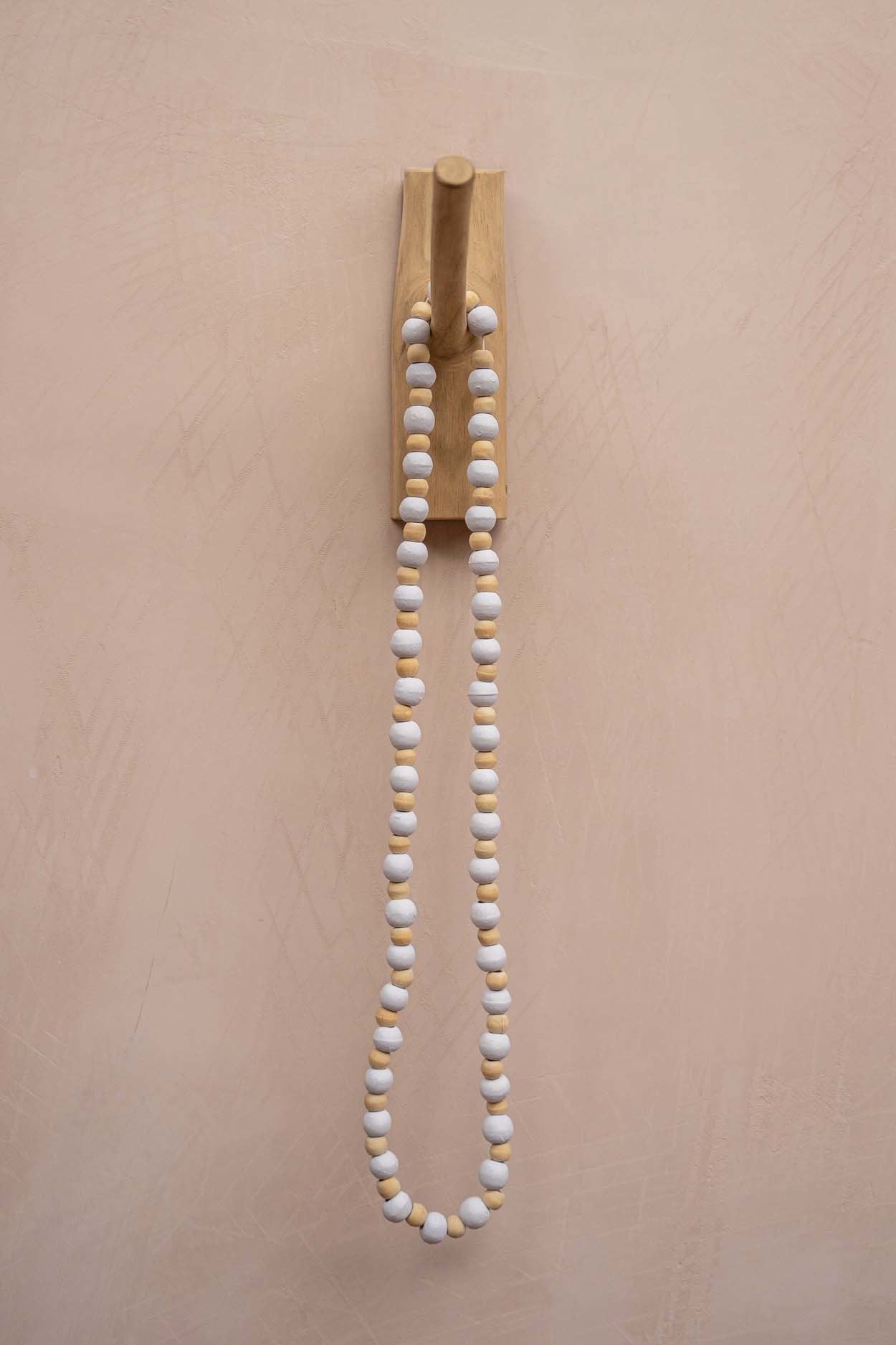 De Canggu-ketting - natuurlijk wit