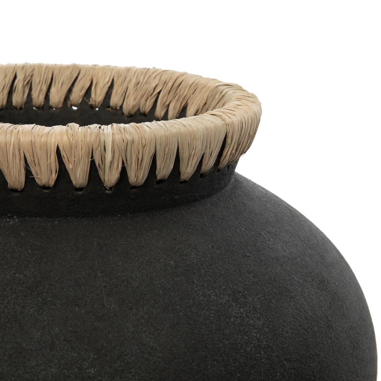 The Styly Vaas - Zwart/Naturel - L