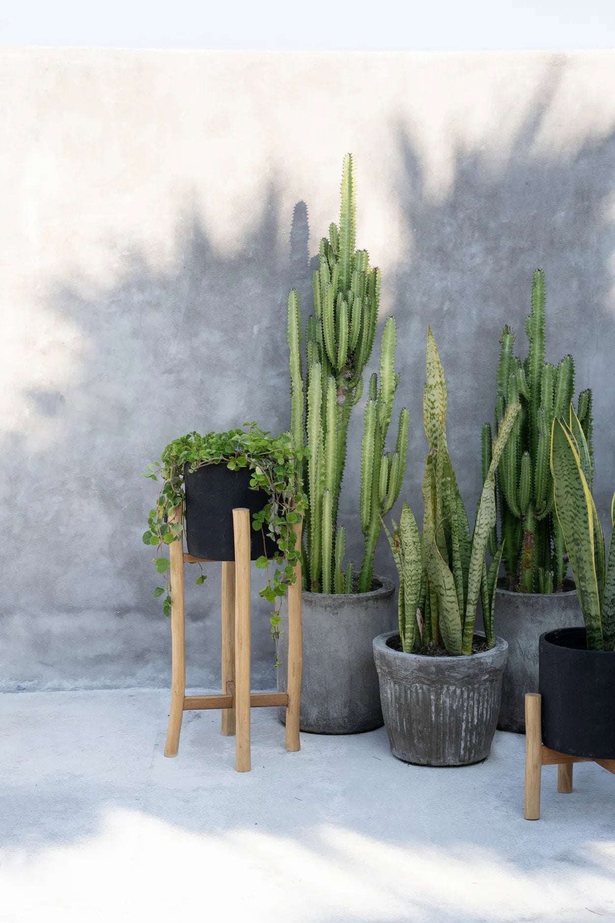 De Antraciet High - Zwart/Naturel - L