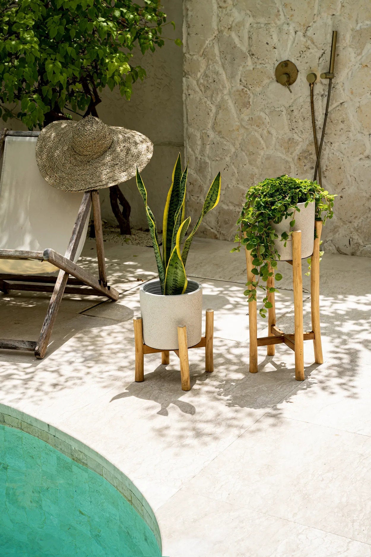 The Chalk Low - Beton Naturel - S