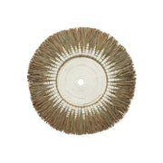 De Raffia Macramé Wanddecoratie - Wit/Naturel