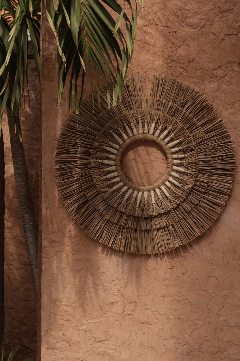 De Mengdong Wanddecoratie - Natuurlijk Wit