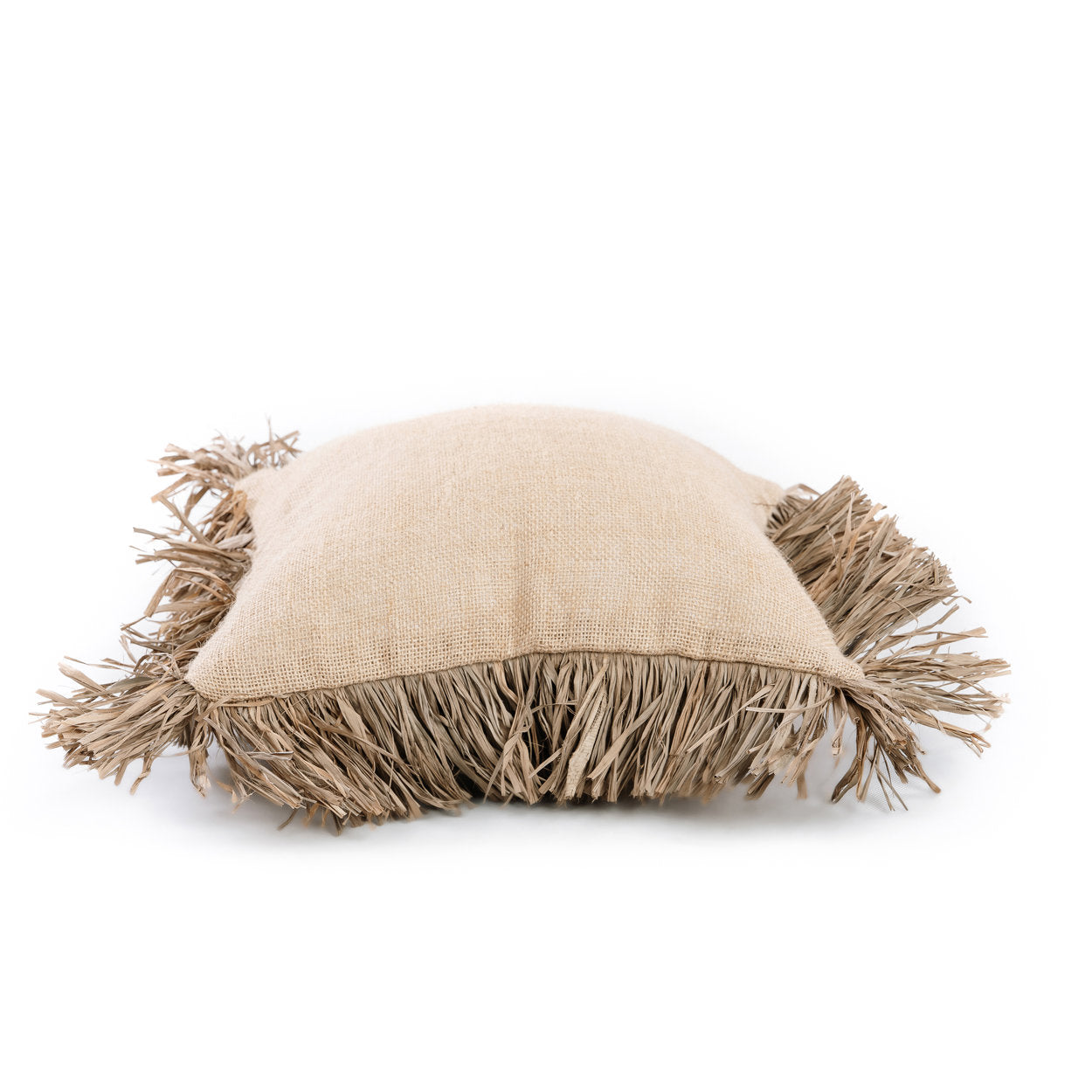 De Jute Bonita kussenhoes - naturel - 40x40