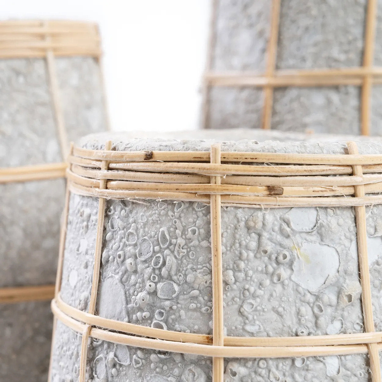 De Cutie Vaas - Beton Naturel - M