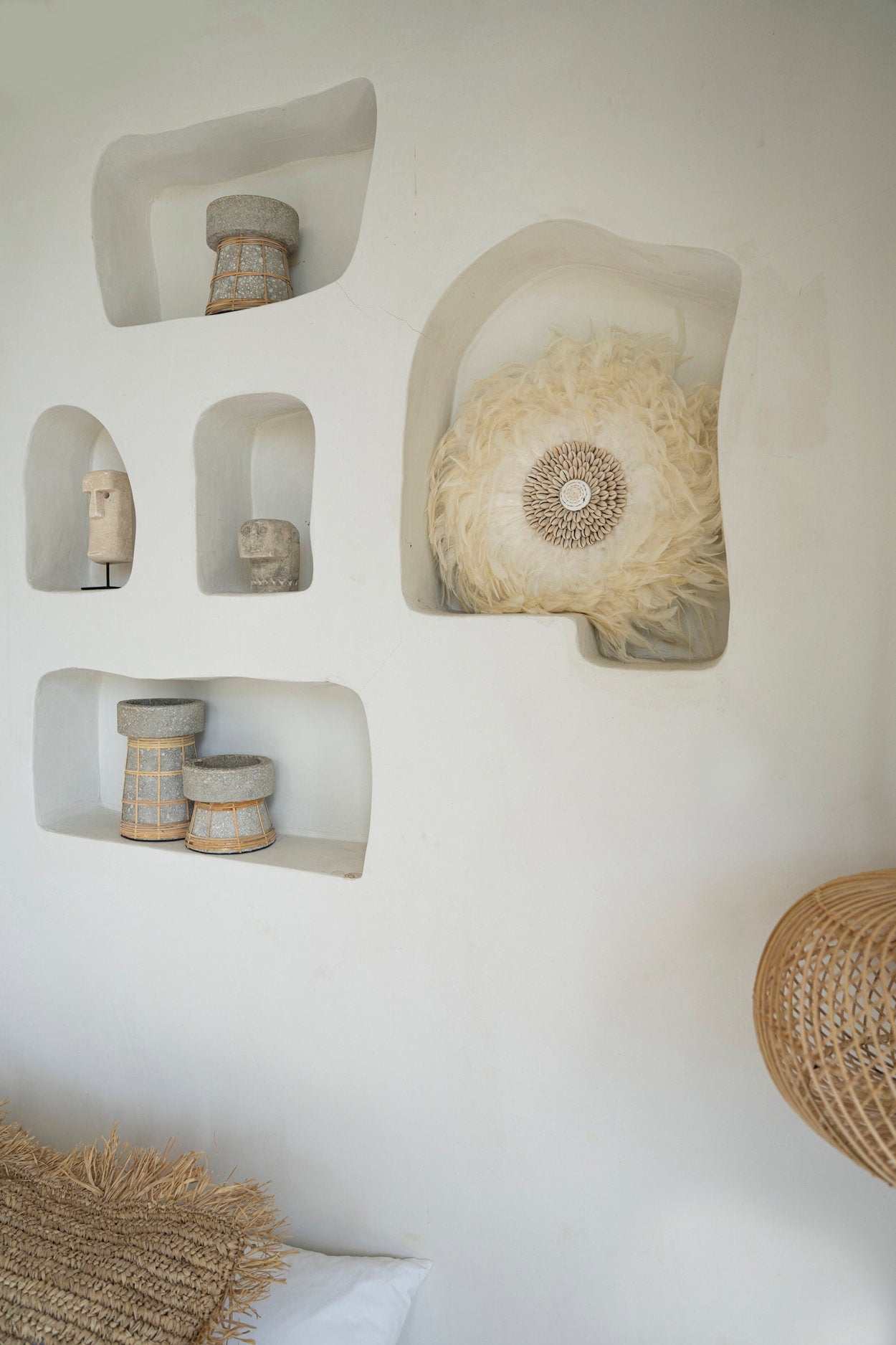 De Serene Kandelaar - Beton Naturel - M