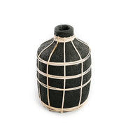 De Whoopy Vaas - Zwart Naturel - M