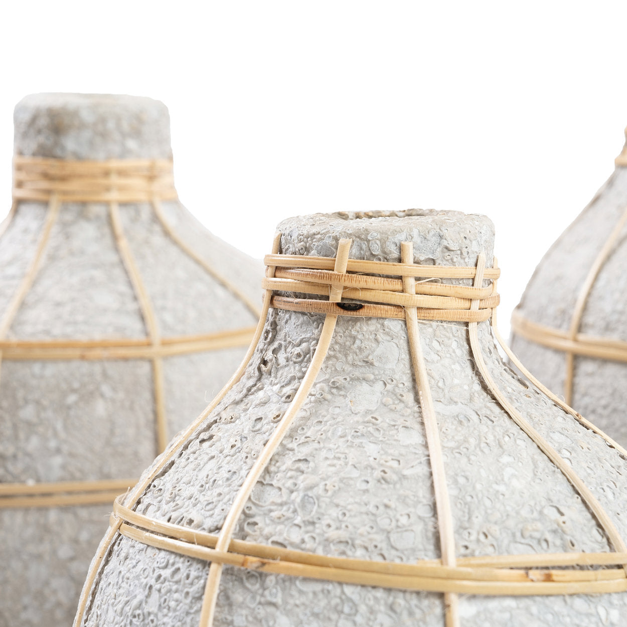De Whoopy-vaas - beton naturel - M
