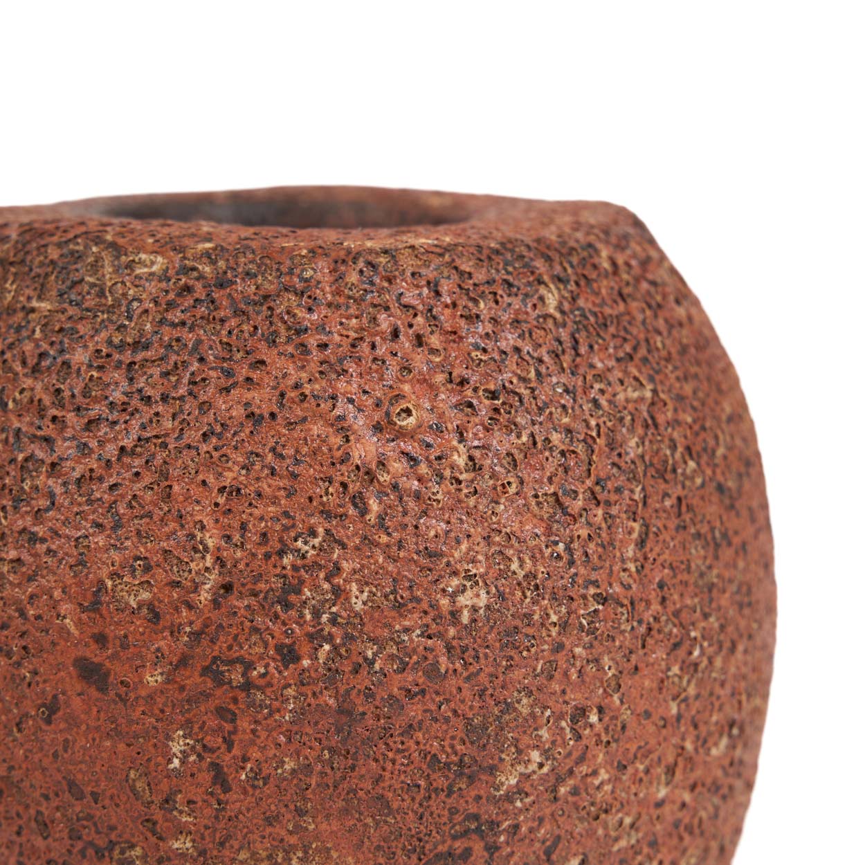 De Cavestone kandelaar - terracotta