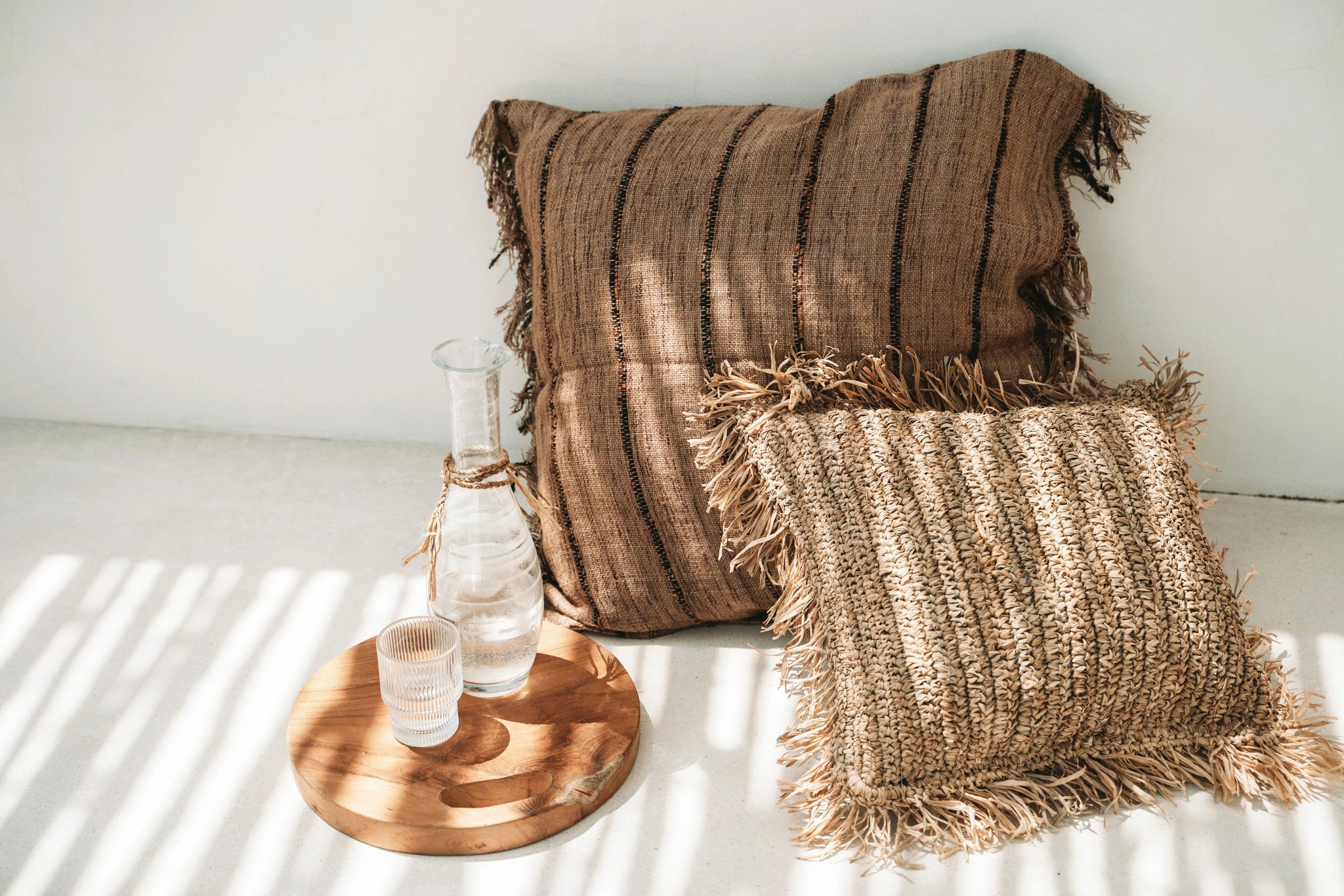 Het Teakworteldienblad - Naturel - S