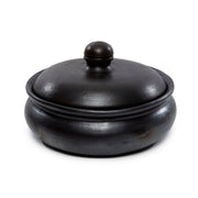 De verbrande curry-pot - zwart