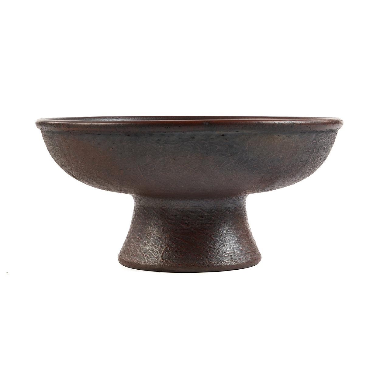 De etnische fruitkom - terracotta - M