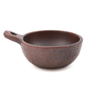 De etnische kom met handvat - terracotta - M
