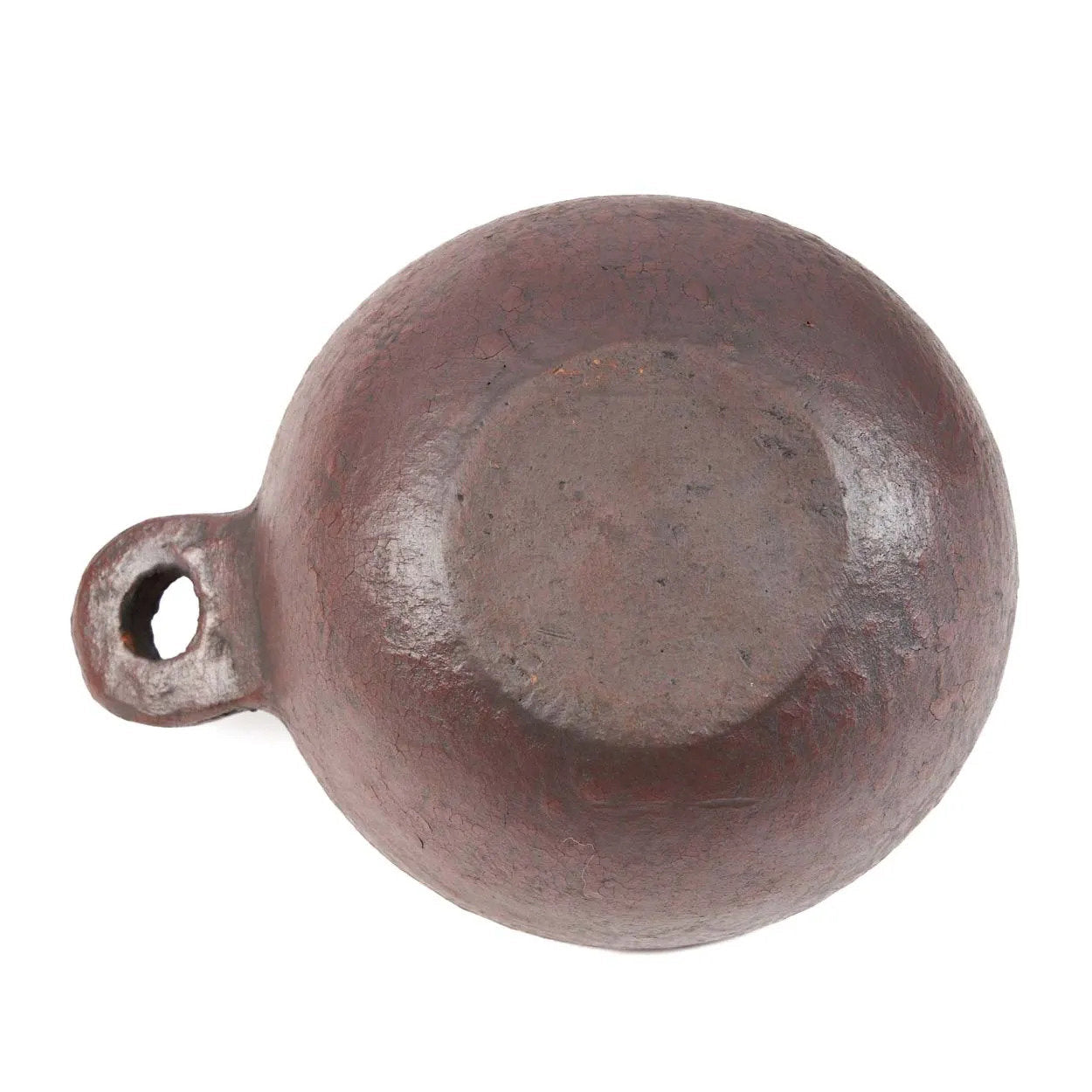 De etnische kom met handvat - terracotta - M