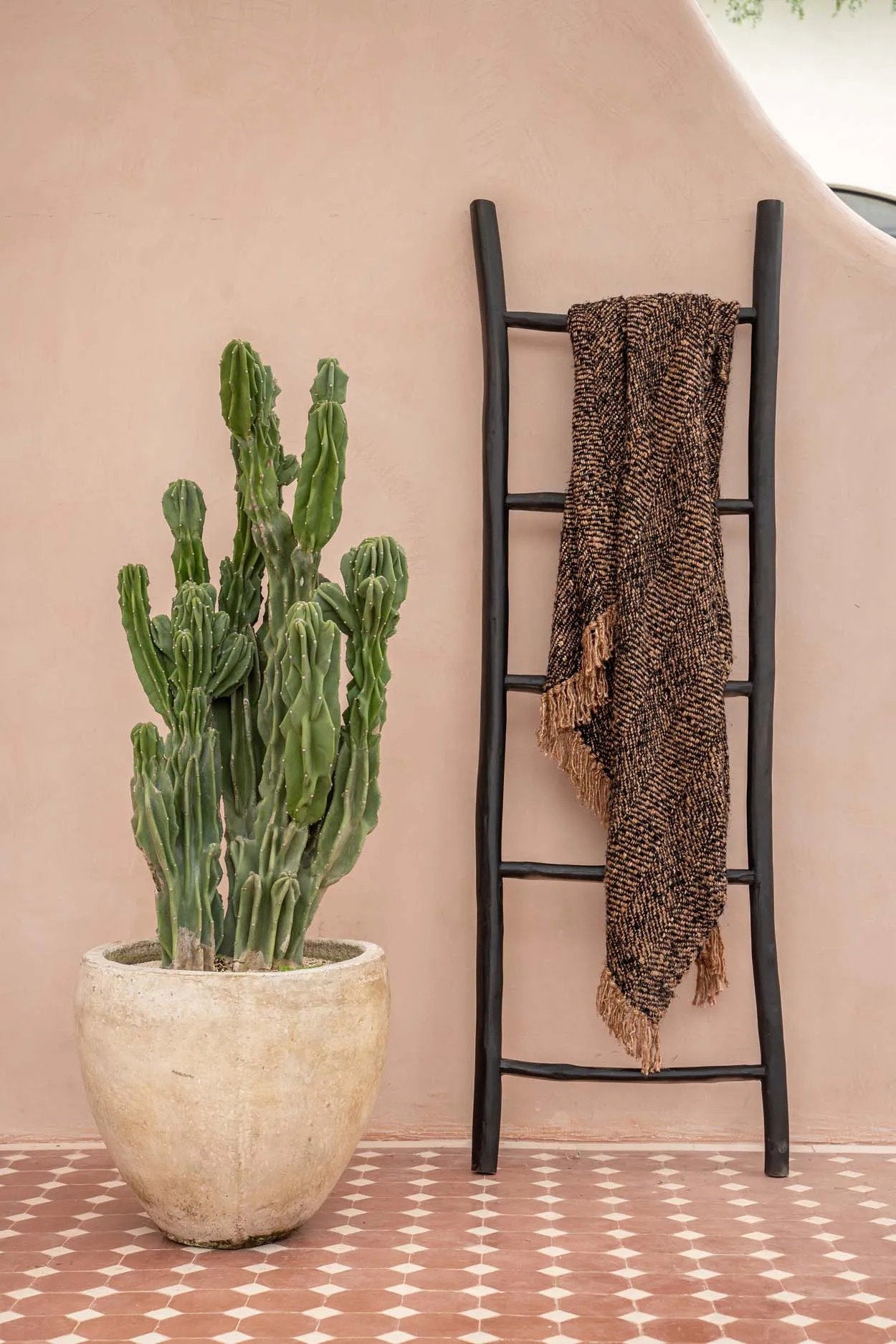 De Tulum-ladder - Zwart - 165