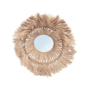 De Abaca Solomon Spiegel - Naturel
