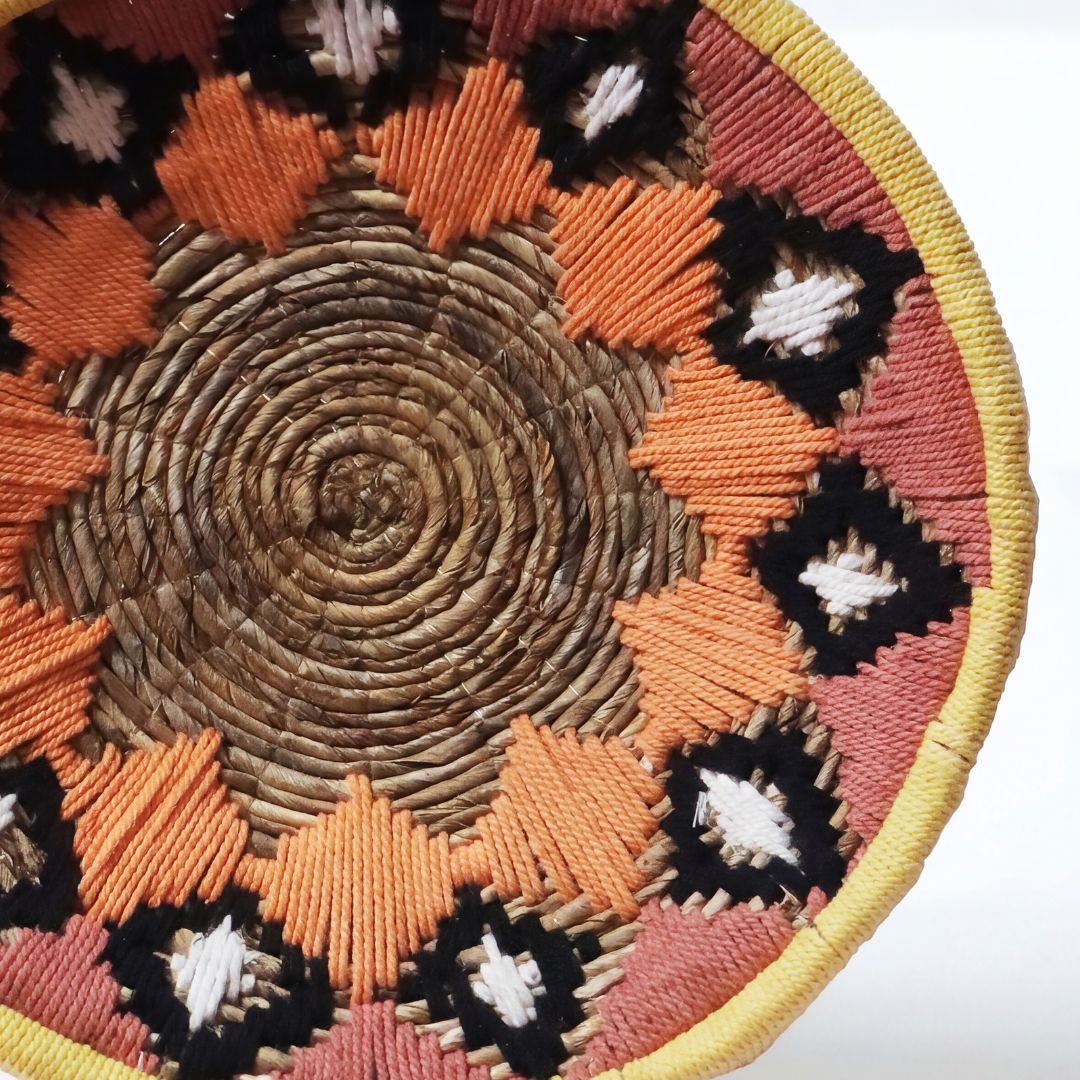 Banaan met garen - Kalimantan-serie - Wanddecoratie 2 - 40