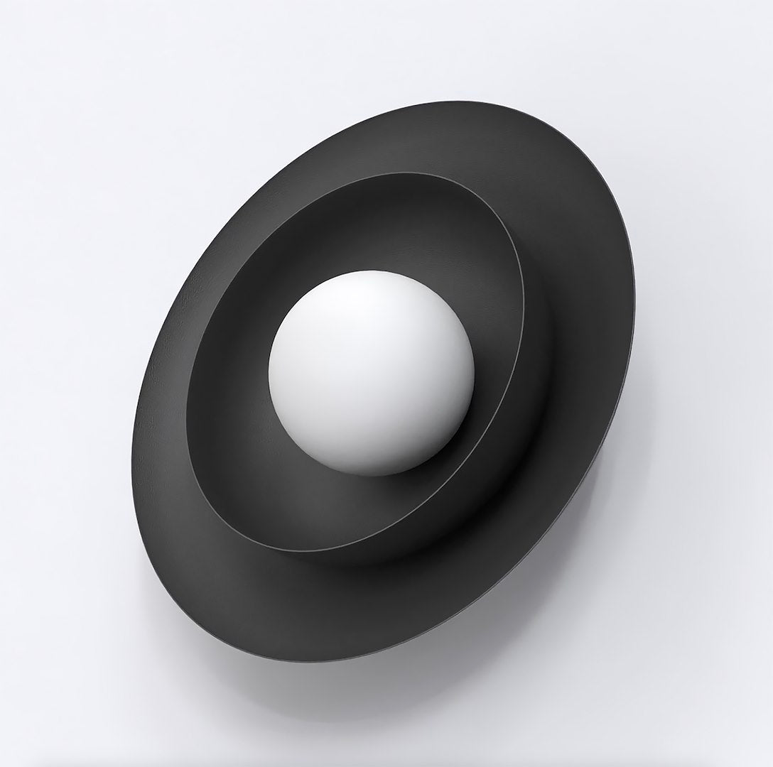 Wandlamp - POPPI K1 BL ZWART