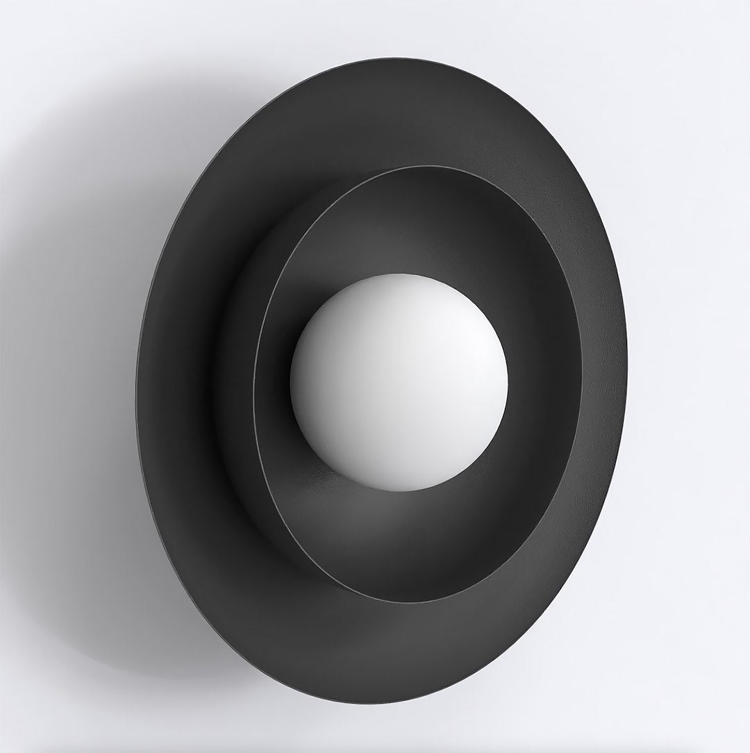 Wandlamp - POPPI K1 BL ZWART