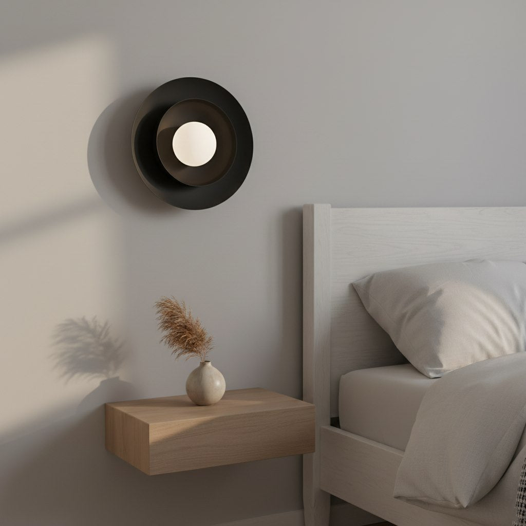 Wandlamp - POPPI K1 BL ZWART