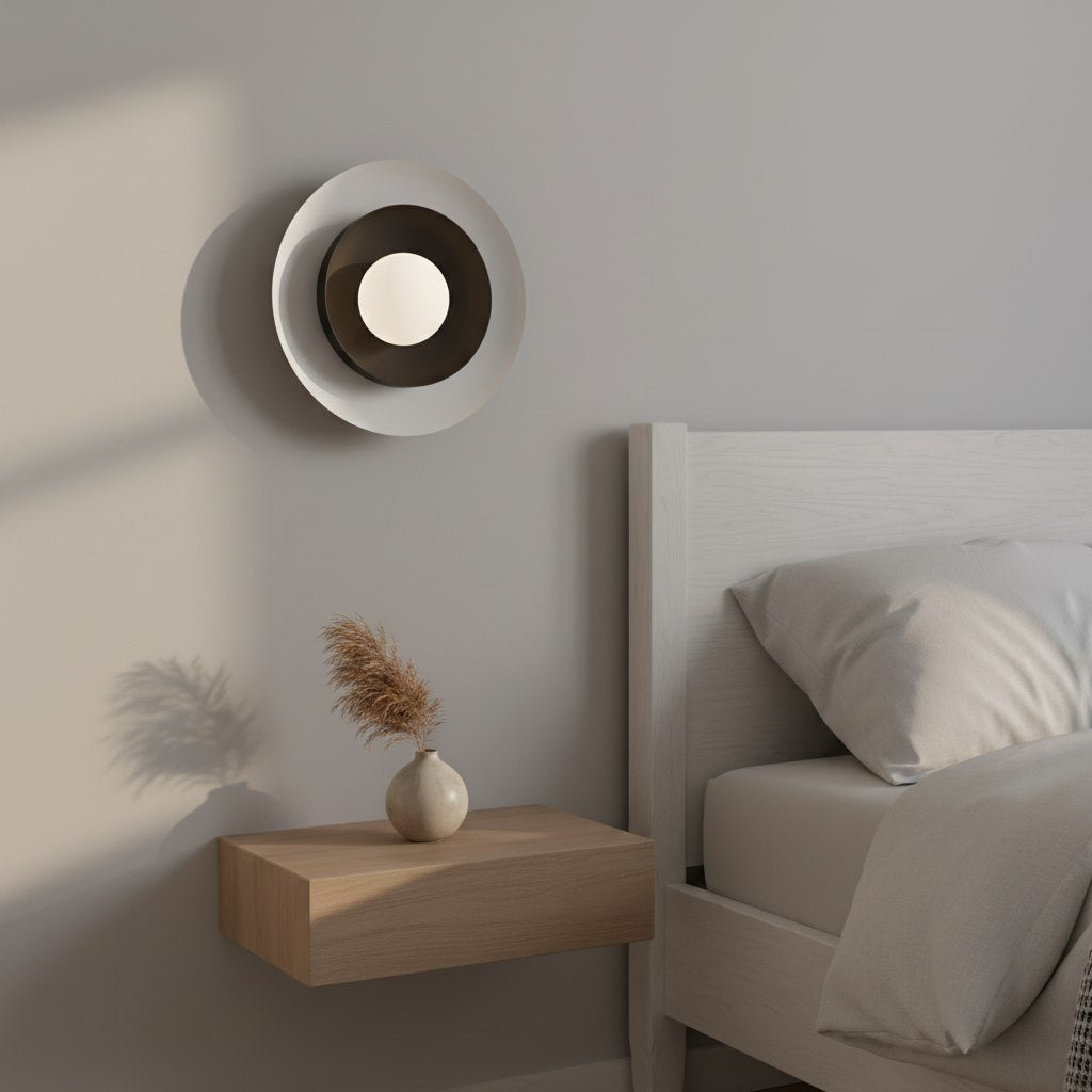 Wandlamp - POPPI K1 WH ZWART
