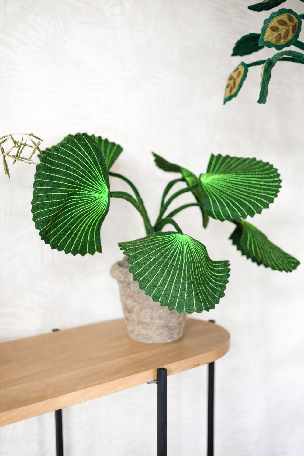 KidsDepot vilten plant Pebbe - Groen