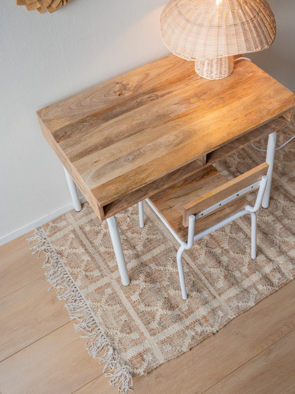 Kidsdepot vloerkleed Hana - 80x150cm - naturel