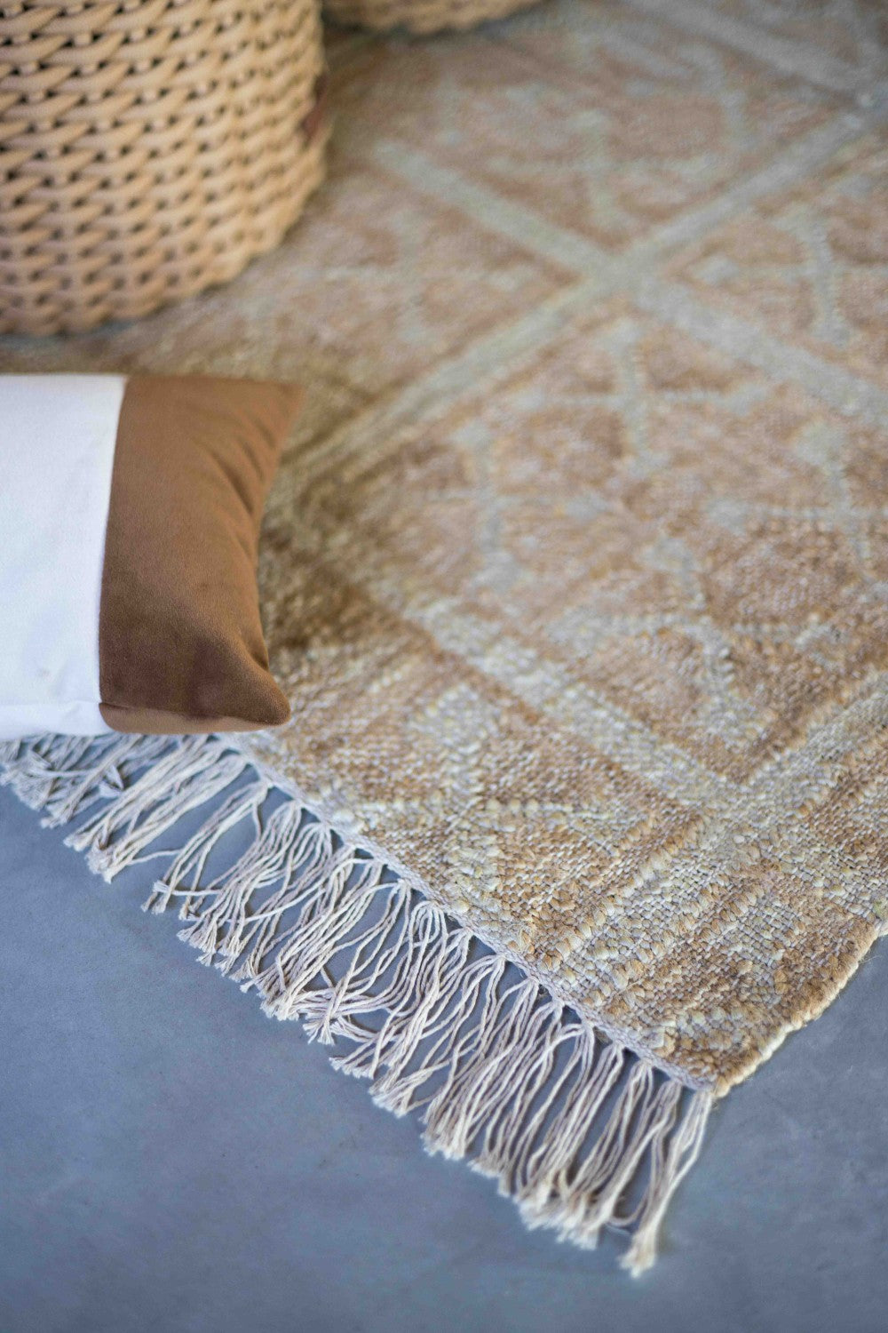 Kidsdepot vloerkleed Hana - 80x150cm - naturel