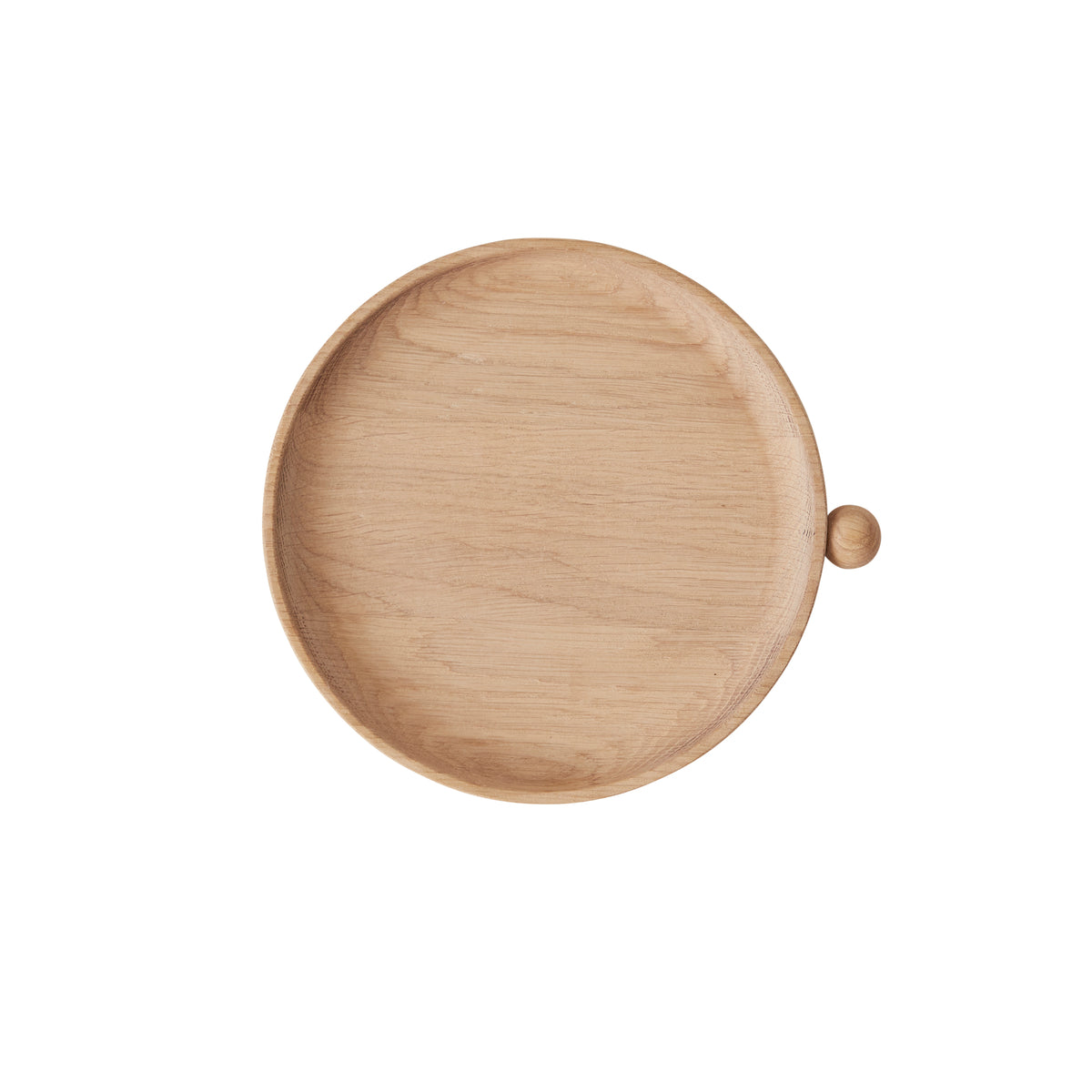 Inka rond houten dienblad - klein
