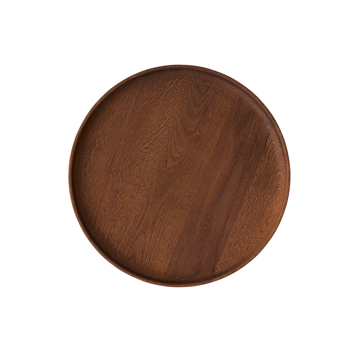 Inka rond houten dienblad - groot