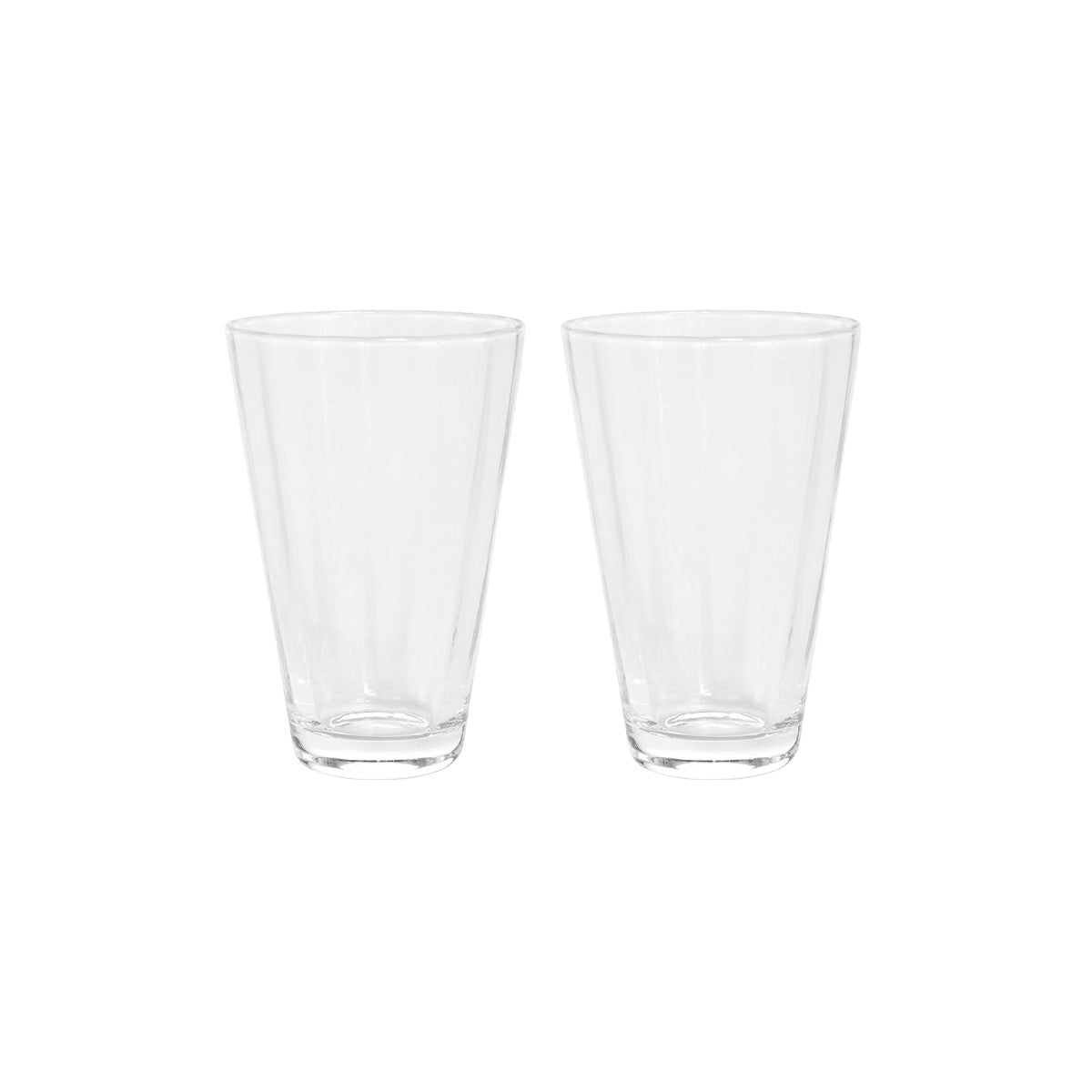 Yuka Groove-glas - set van 2