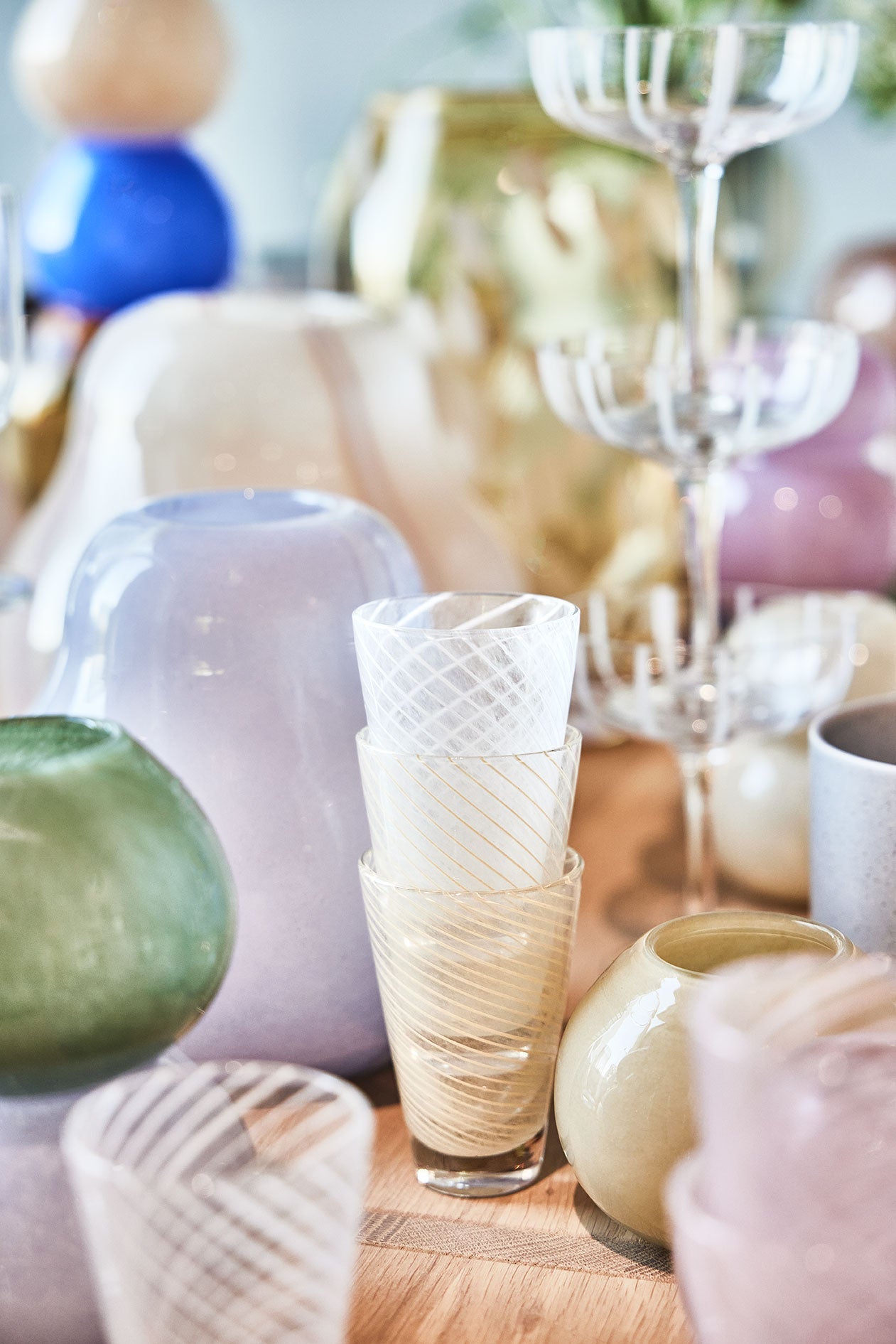 Yuka Swirl-glas - set van 2