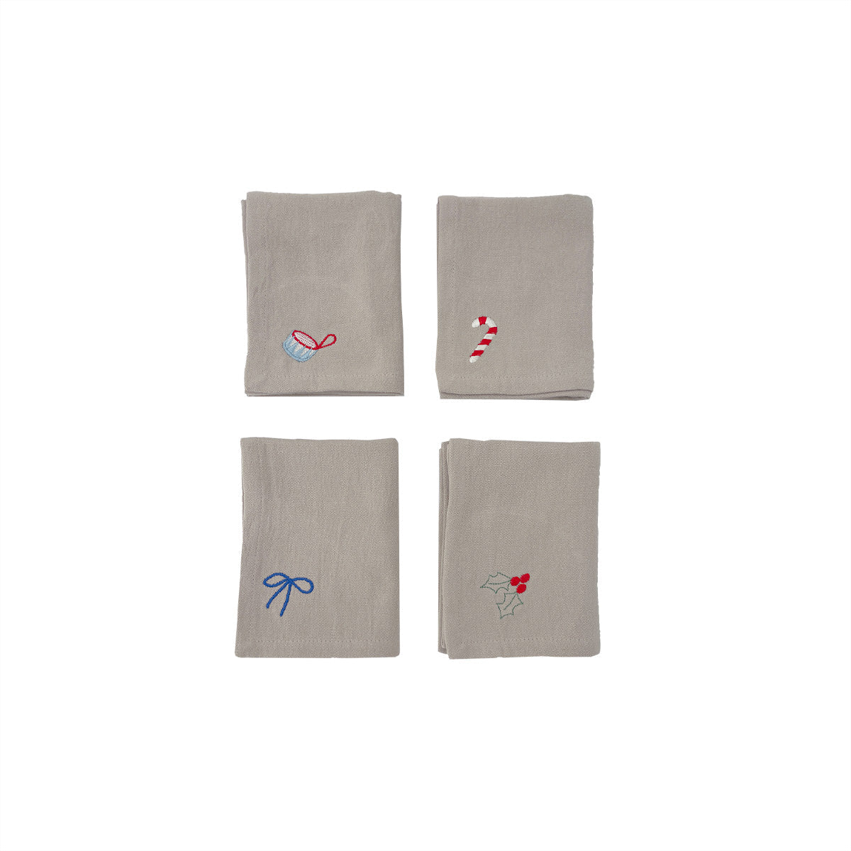 Kerstservetten - Set van 4