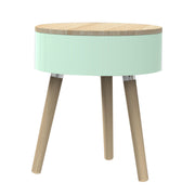 Lund Skittle bijzettafel Ø 34 cm, Hoogte 52 cm - Groen