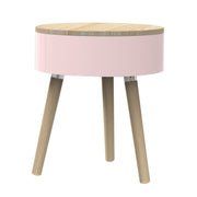 Lund Skittle bijzettafel Ø 34 cm, hoogte 52 cm - roze