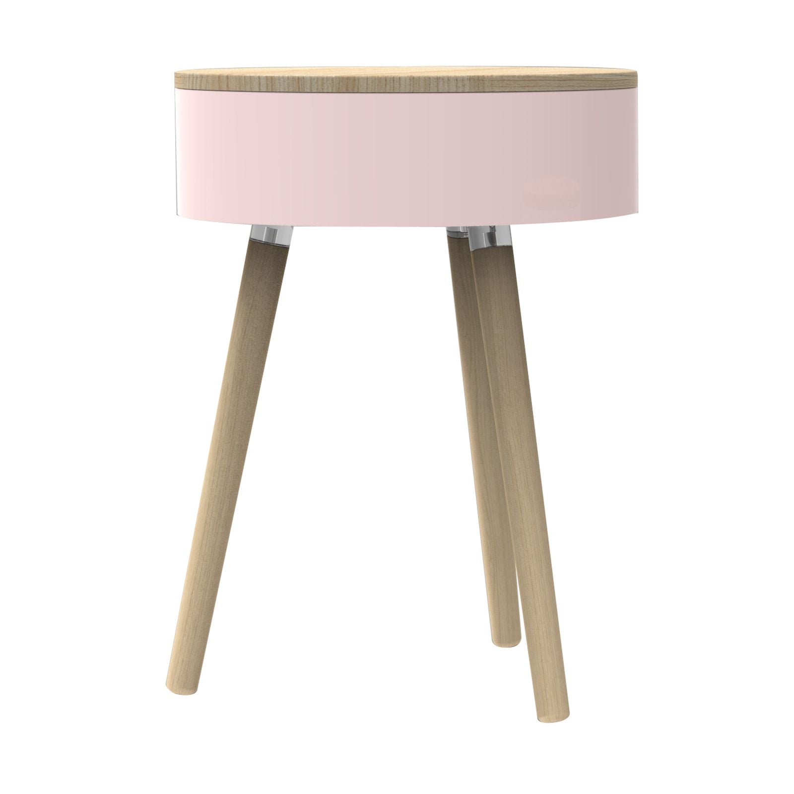 Lund Skittle Jumbo bijzet tafel Ø 44 cm, hoogte 60 cm - roze
