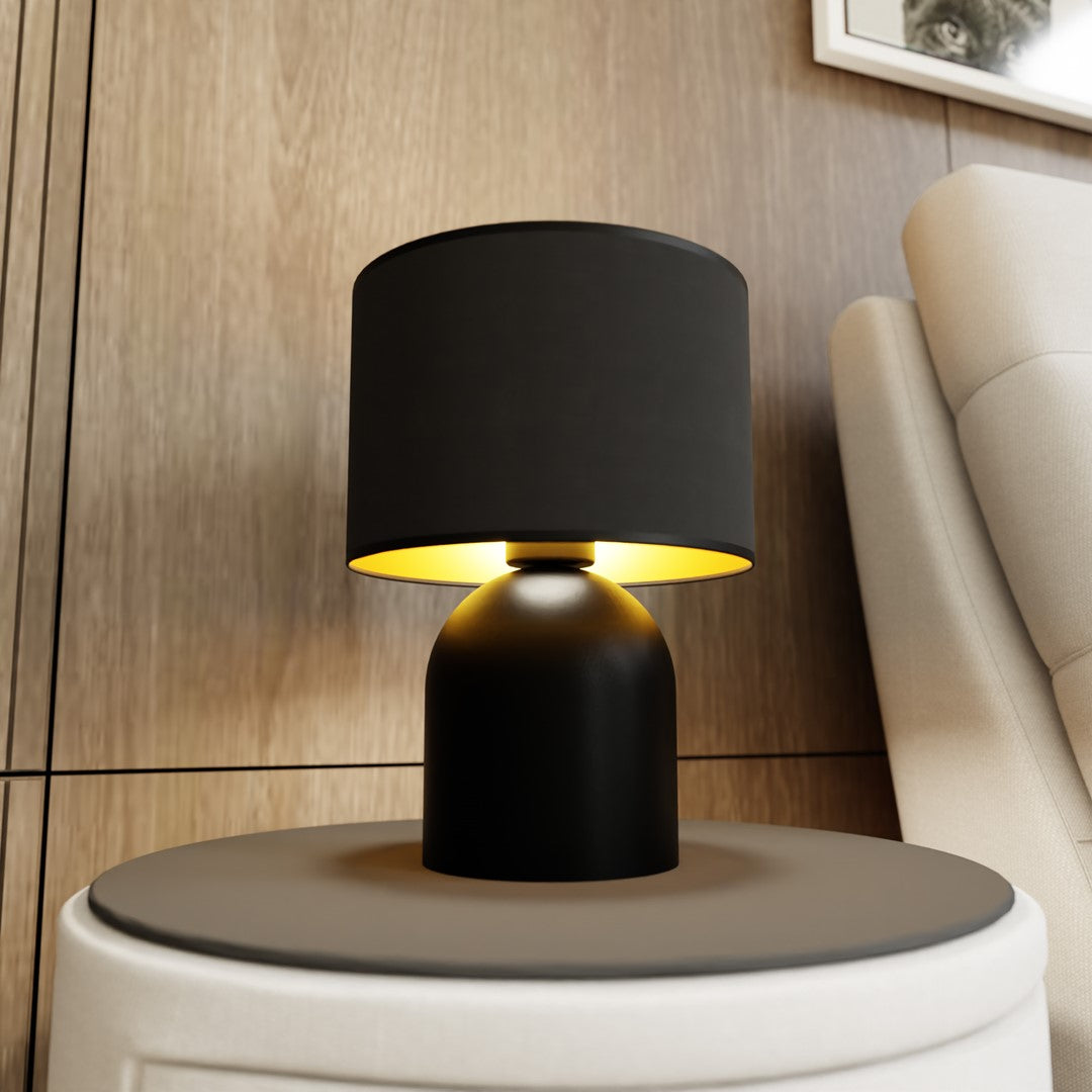 Tafellamp - ASPEN LN1 ZWART/GOUD