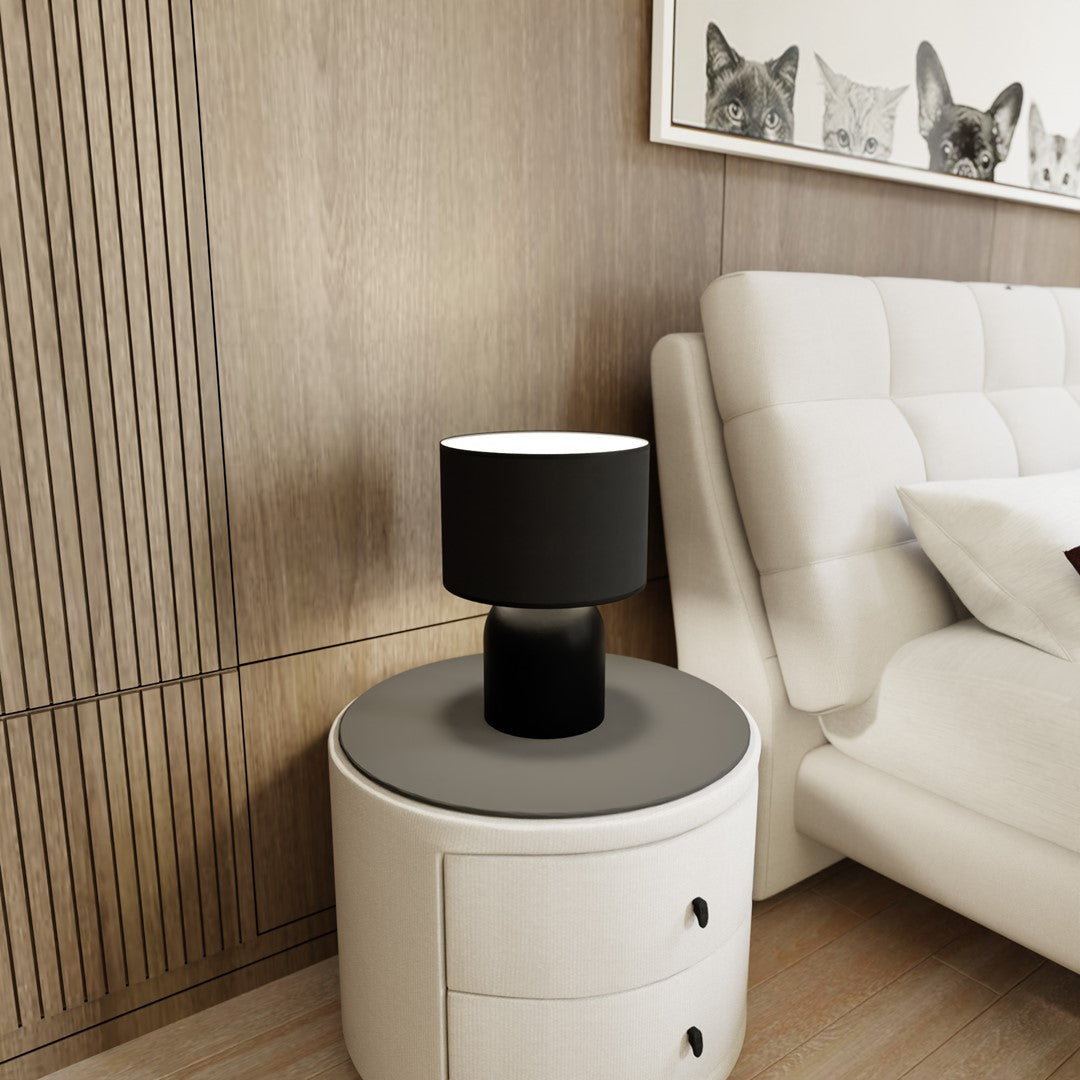 Tafellamp - ASPEN LN1 ZWART/WIT